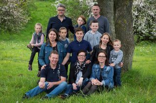 Familiebillede fra Moesgaard Århus