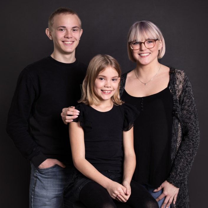 Søskendeportræt - Familiefotograf Østjylland